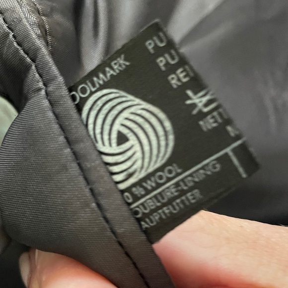 Loro Piana x Bayard Men’s Blazer Double Breasted Wool Black Dark gray Sz 54 - Picture 6 of 10